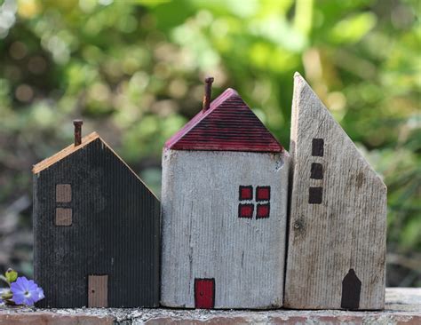 little black metal houses used for decoration arts and crafts|Wood & Metal Crafts: Crates & Wooden Letters .